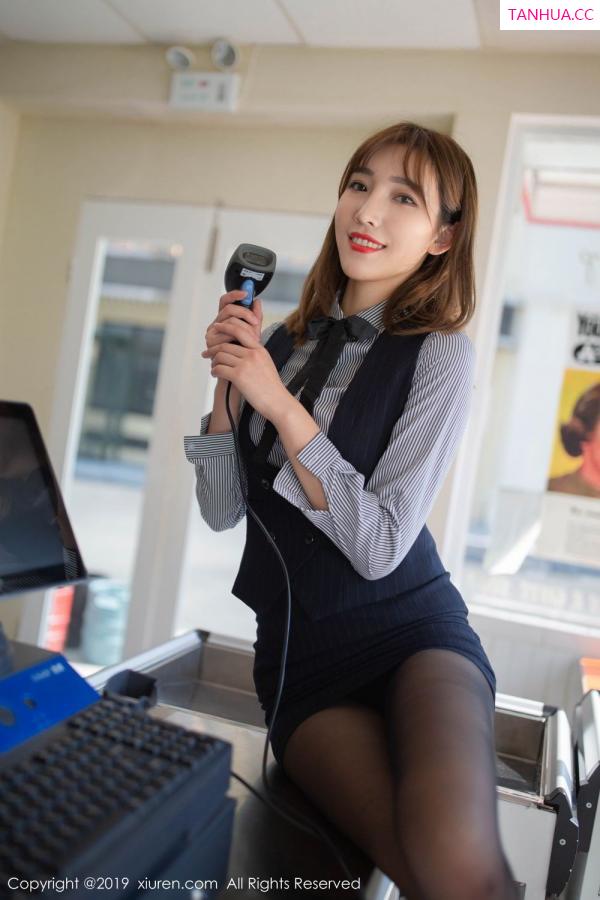 陆萱萱  [XIUREN]高清写真图 2019.10.24 陆萱萱第15张图片